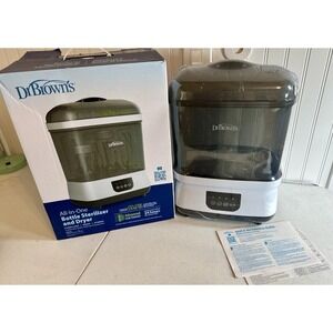 Dr. Browns All-In-One Baby Bottle Sterilizer and Dryer AC177 White New sealed